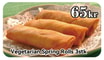 Vegetarian Spring rolls 3stk